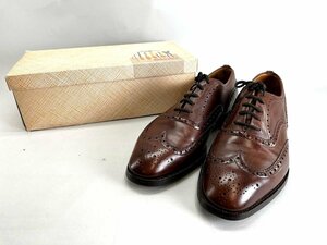 Church's チャーチ 旧チャーチ ウイングチップ 紳士靴 シューズ ブラック サイズ80B[224826