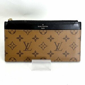 LOUIS VUITTON ルイ ヴィトン モノグラムリバース スリム パース[327957