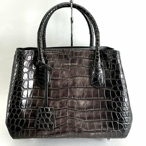 LEATHER JEWELS レザー ジュエルズ 2WAY バック ハンド ショルダーバック メルディアナ 型押し 牛革 クロコ風[327938