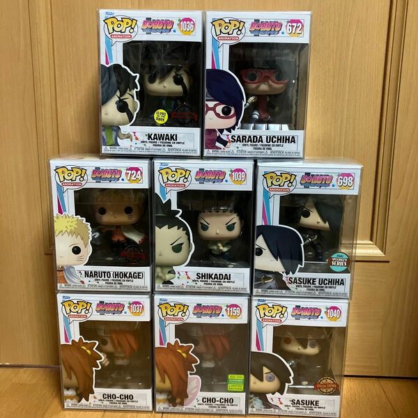 ナルト　funko ボルト　セット