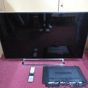 S5760 店頭引取限定 ジャンク 縦線入り音声のみ TOSHIBA 東芝 50Z10X 50型 15年製 ハードディスク＆リモコン付 現状渡し エーワン豊橋本店の画像1