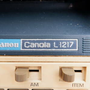 70年代辺りの 100V電卓 2台のセット 東芝 キャノンの画像3