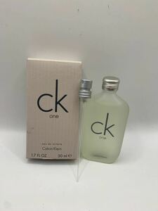 ◎ Calving Klein ck one 50ml [未使用]香水 カルバンクライン シーケーワン オードトワレ CK 