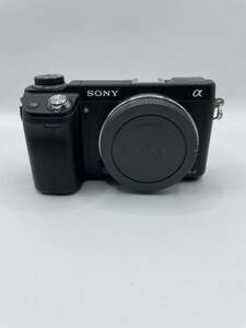 ☆ SONY a NEX-6 ミラーレス一眼 ソニー ミラーレス ボディ ブラック 通電OK