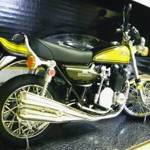 アオシマ 1/12 KAWASAKI 900 SUPER4 Z1 スカイネット カワサキ スーパー4 イエローボール アオシマ文化教材社 完成品 バイクシリーズ の画像4