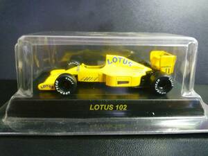 1/64 LOTUS 102 ロータス・ランボルギーニ 102 ＃11 デレック・ワーウィック（ロータス フォーミュラ ミニカーコレクション）京商