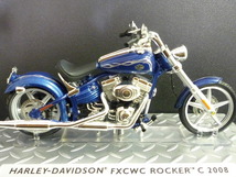 【未開封未展示品】　1/24 ハーレーダビッドソン FXCWC ロッカーTMC 2008 ixo_画像2