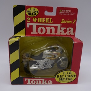 ミニカー YAMAHA TDM850 1/18 2 WHEEL Series2 Tonka Die cast Metal Maistoの画像1