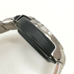 65 TOYOTA トヨタ CROWN SMART KEY クラウン スマートキー 腕時計 W830-T008216Y ソーラー 3針 メンズ ブラック文字盤 動作品の画像6