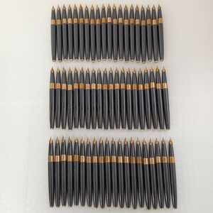 507 キャップ欠品 サヤ欠品 万年筆 60本セット 黒軸 筆記具 筆記用具 レトロ ヴィンテージ まとめ売り 重量約550g