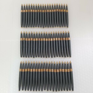 558 キャップ欠品 サヤ欠品 万年筆 60本セット 黒軸 筆記具 筆記用具 レトロ ヴィンテージ まとめ売り 重量約550g