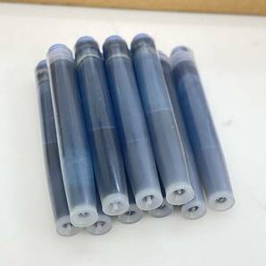 610 万年筆 ボールペン 等 部品 インク インクカートリッジ ブルー 青 M.S 長期保管品 まとめて 大量 万年筆パーツ インク未確認 480gの画像7