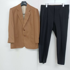 H4 ALFRED DUNHILL Dunhill gentleman suit top and bottom set single beige black tailored suit men's jacket pants cashmere chronicle name equipped 