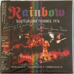 RAINBOW Deutschland Tournee 1976 Vap レインボー ライブ・イン・ジャーマニー・1976 6枚組 COZY POWELLの画像1