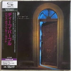 DEEP PURPLE The House Of Blue Light Universal Music ディープ・パープル ハウス・オブ・ブルー・ライト リマスター 紙ジャケット shm-cd