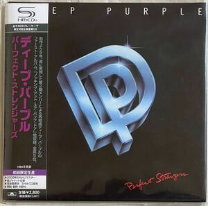 DEEP PURPLE Perfect Strangers Universal Music ディープ・パープル パーフェクト・ストレンジャーズ リマスター 紙ジャケット shm-cd