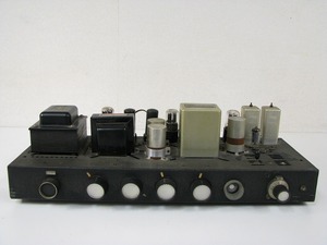 ジャンク　自作？　真空管アンプ？　SANSUI 山水　P-44B / LUX　WIDE RANGE / MITUMATA　A.F.CHOKE