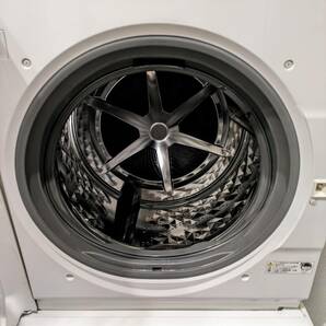 【最終出品4/17迄】Panasonic ドラム式電気洗濯機 Cuble キューブル NA-VS1100L 左開き 2017年製 10㎏ USED 中古品 ジャンクの画像4