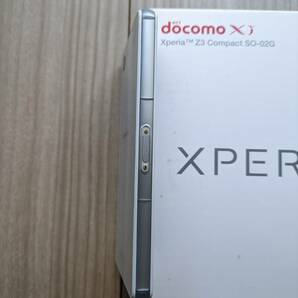 【最終出品4/17迄】docomo SONY Xperia Z3 Compact SO-02G ホワイト 白 ドコモ エクスペリア スマホ スマートフォン 中古 ジャンクの画像3
