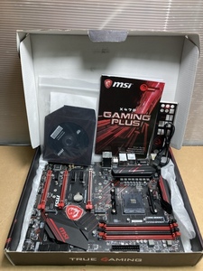 ジャンク　MSI AMD X470チップセット搭載 ATXマザーボード X470 GAMING PLUS AM4ソケット 240325SK150397