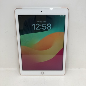 Apple iPad 第6世代 32GB Wi-Fi＋Cellular MRM02J/A A1954 ゴールド docomo 利用制限 240209SK170562の画像1