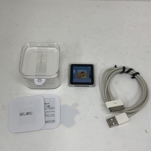 iPod nano 第6世代 A1366 16GB シルバー MC526J 240318SK250517