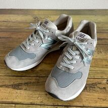 ［米国製］美品 New Balance ニューバランス M1400SB スティールブルー US10 28cm _画像2