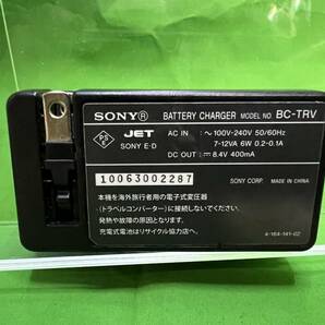 Sony 純正「BC-TRV」充電器 バッテリーチャージャー PSEマーク有 NP-FVシリーズに@6の画像2