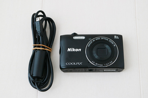 ＜ ニコン ＞ Nikon COOLPIX A300 ＜ ブラック 2005万画素 光学8倍 Wi-Fi ＞