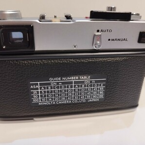 minolta ミノルタ Hi-MATIC E ROKKOR-QF 1:1.7 f=40mm レンジファインダー フィルムカメラの画像2