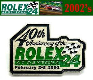 2002's★ Rolex ロレックス ★ Daytona24 デイトナ ★ウ゛ィンテージピンバッジ