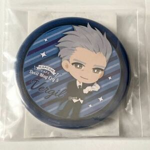 デビルメイクライ5 カプコンカフェ 缶バッジ　バージル　CAPCOM CAFE 限定商品　Devil May Cry 5 DMC5 Vergil カプコンストア 描き下ろし