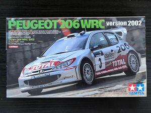 絶版 タミヤ 1/24 プジョー206 WRC 2002 未組立