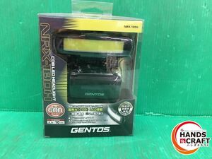 ☆ジェントス GENTOS　LEDヘッドライト　最大600ルーメン　NRX-180H　充電池 乾電池兼用　未使用品