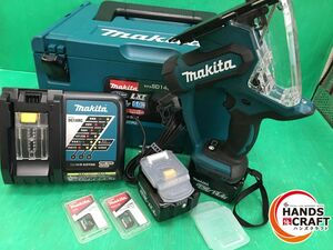 ☆マキタ makita　14.4V 充電式ボードカッター　SD140DRGX　14.4V6.0Ah×2(充電回数0回1回) 充電器付　替え刃付　中古　美品