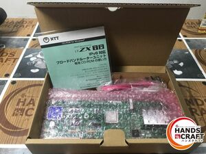 ◆【未使用】NTT東日本 NTT西日本 スマートネットコニュニティαZX ZXSM-4CHブロードバンドルータユニットー「1」
