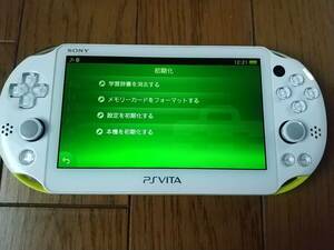 PSVITA本体のみ PCH-2000