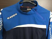 KAPPA カッパ ウィンドブレーカー　ウィンドピステ 紺×水色 Ｌサイズ（USED）～サッカー、フットサル、ランニング、スポーツ～_画像5