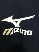 MIZUNO ミズノ ゲームシャツ ユニホーム 紺 Ｌサイズ(used)～サッカー、フットサル、スポーツ、アウトドア等に～_画像4