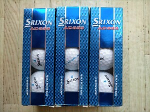 ゴルフボール SRIXON AD333 頂き物 メーカーロゴ入り 9球