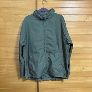 CHAPS チャップス Ralph Lauren 古着 ラルフローレン 90s green L フード収納 ロールアップフード