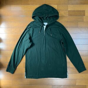 Goodfellow & Co グッドフェローアンドコー L Men Sweats Hoodie green 古着 