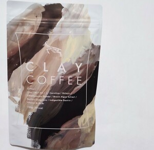 100g　CLAY COFFEE クレイコーヒー カルニチン 有胞子性乳酸菌　チャコールクレンズ　MCTオイル ダイエット 体脂肪 at coffee