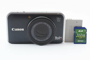 CANON Power-Shot SX210 IS キャノン コンパクトデジタルカメラ #2277