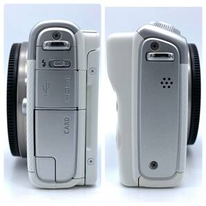 HY1462■【稼働】CANON キヤノン EOS M100 ミラーレス カメラ レンズ CANON ZOOM LENS EF-M 55-200mm 1:4.5-6.3 IS STM 充電器 SDカード 他の画像4