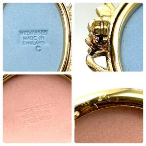 TY1098■ブランド アクセサリー まとめ WEDGWOOD ブローチ ネクタイピン Yves Saint Lurent YSL NINA RICCI ネックレス の画像3