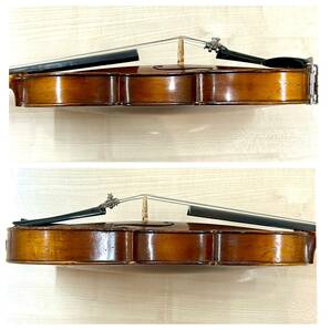 TY1114■ バイオリン ヴァイオリン Leslie Sheppard Burgess Hill,Sussex VIOLIN レスリー シェパード ケース付き 弓付き 弦楽器の画像4