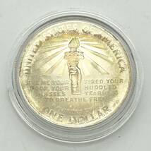 HY1486■ 銀貨 セット 自由の女神 記念 コイン 硬貨 1ドル UNITED STATES LIBERTY COIN USA アメリカ プルーフ リバティ_画像3