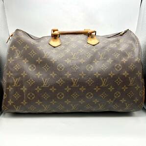 HY1523■ LOUIS VUITTON ルイヴィトン LV スピーディ 40 MB0942 モノグラム ボストンバッグ ハンドバッグ ブラウン 茶色 ゴールド金具 の画像2