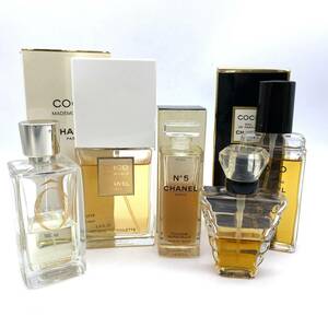 HY1522■香水 5点 まとめ CHANEL シャネル COCO MADEMOISELLE No.5 ジェルパフューム LANCOME ランコム TORESOR トレゾア オーウィ！